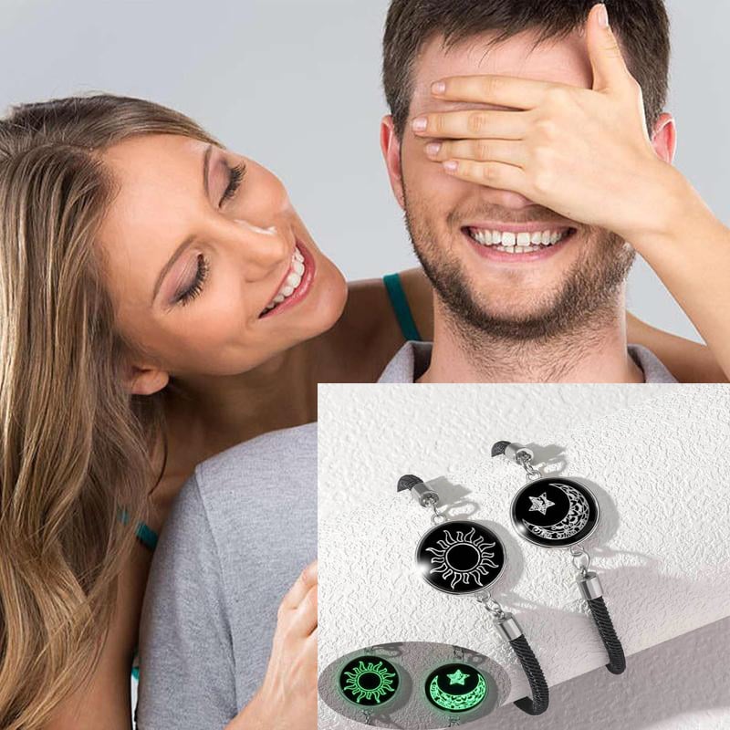 Nap és Hold – Egy Lélek. 💞 Karkötők pároknak, akik a távolság ellenére is összekapcsolódnak.